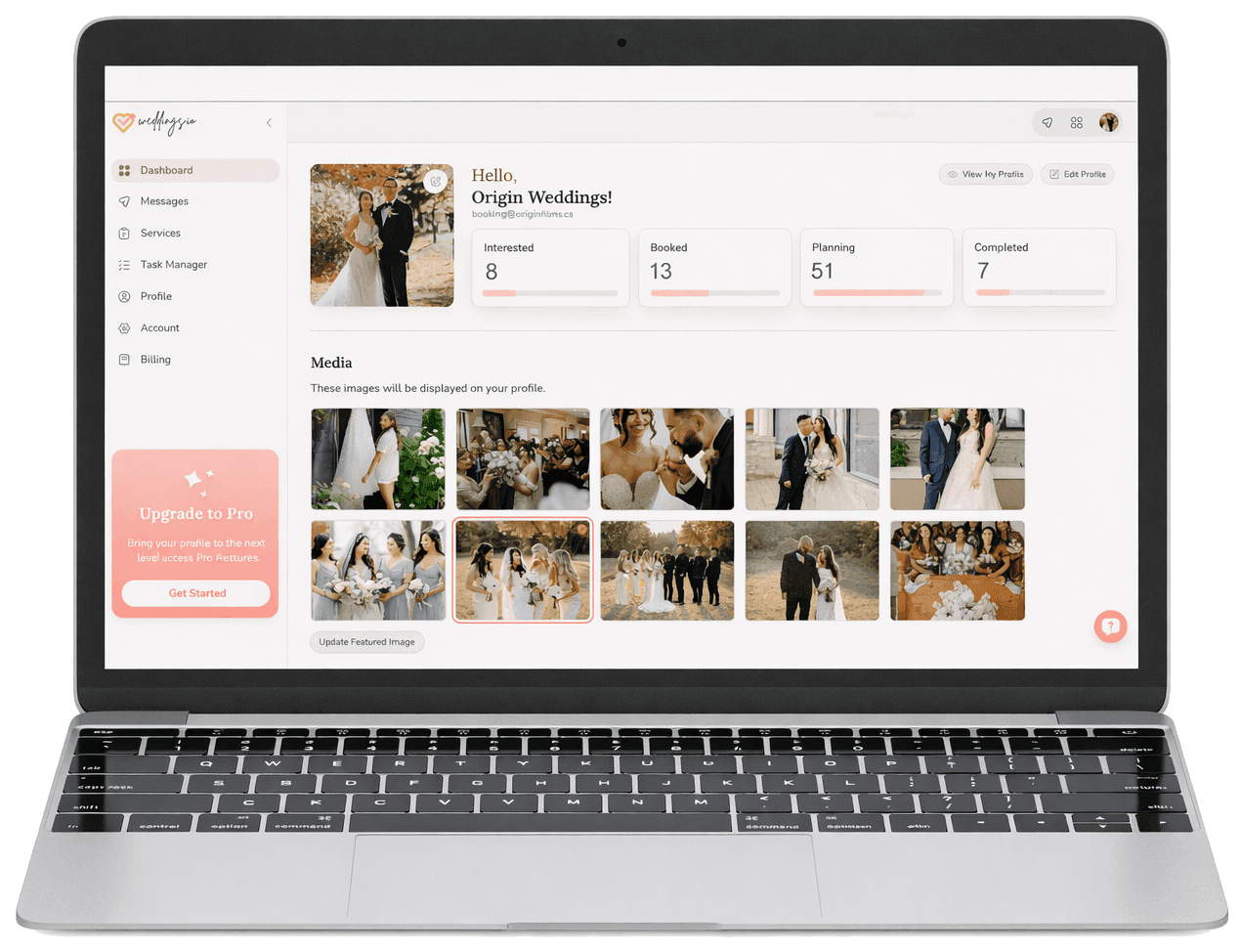 Vendor Dashboard Preview